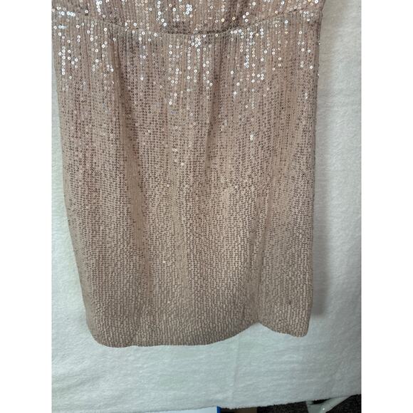 BN #164 J.Crew Size 2 Gold blush Sleeveless Dress Elegant Cocktail Party Dress - Picture 2 of 4
